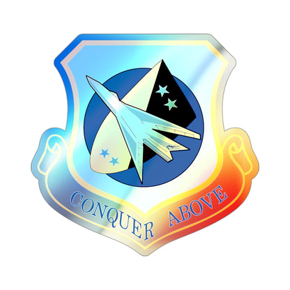 122d Fighter Wing (U.S. Air Force) Holographic STICKER Die-Cut Vinyl Decal-3 Inch-The Sticker Space