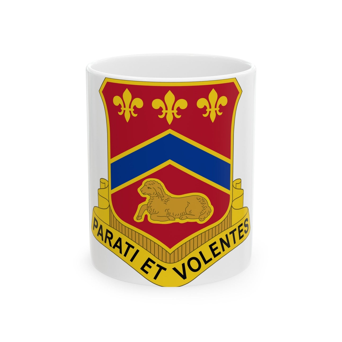 123 Engineer Battalion (U.S. Army) White Coffee Mug-11oz-The Sticker Space