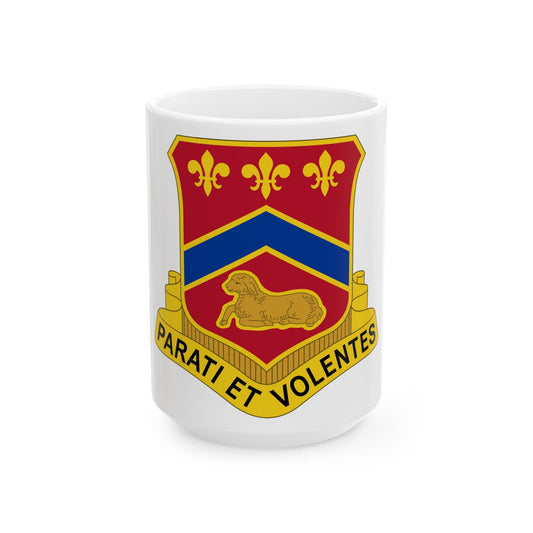 123 Engineer Battalion (U.S. Army) White Coffee Mug-15oz-The Sticker Space