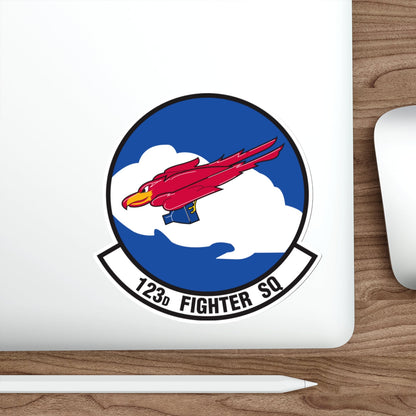 123 Fighter Squadron (U.S. Air Force) STICKER Vinyl Die-Cut Decal-The Sticker Space