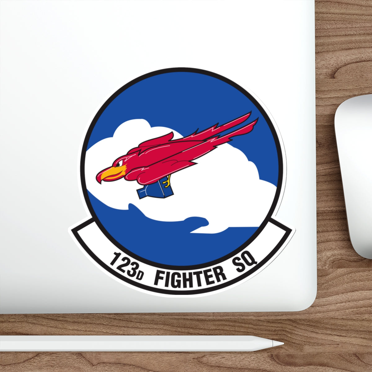 123 Fighter Squadron (U.S. Air Force) STICKER Vinyl Die-Cut Decal-The Sticker Space