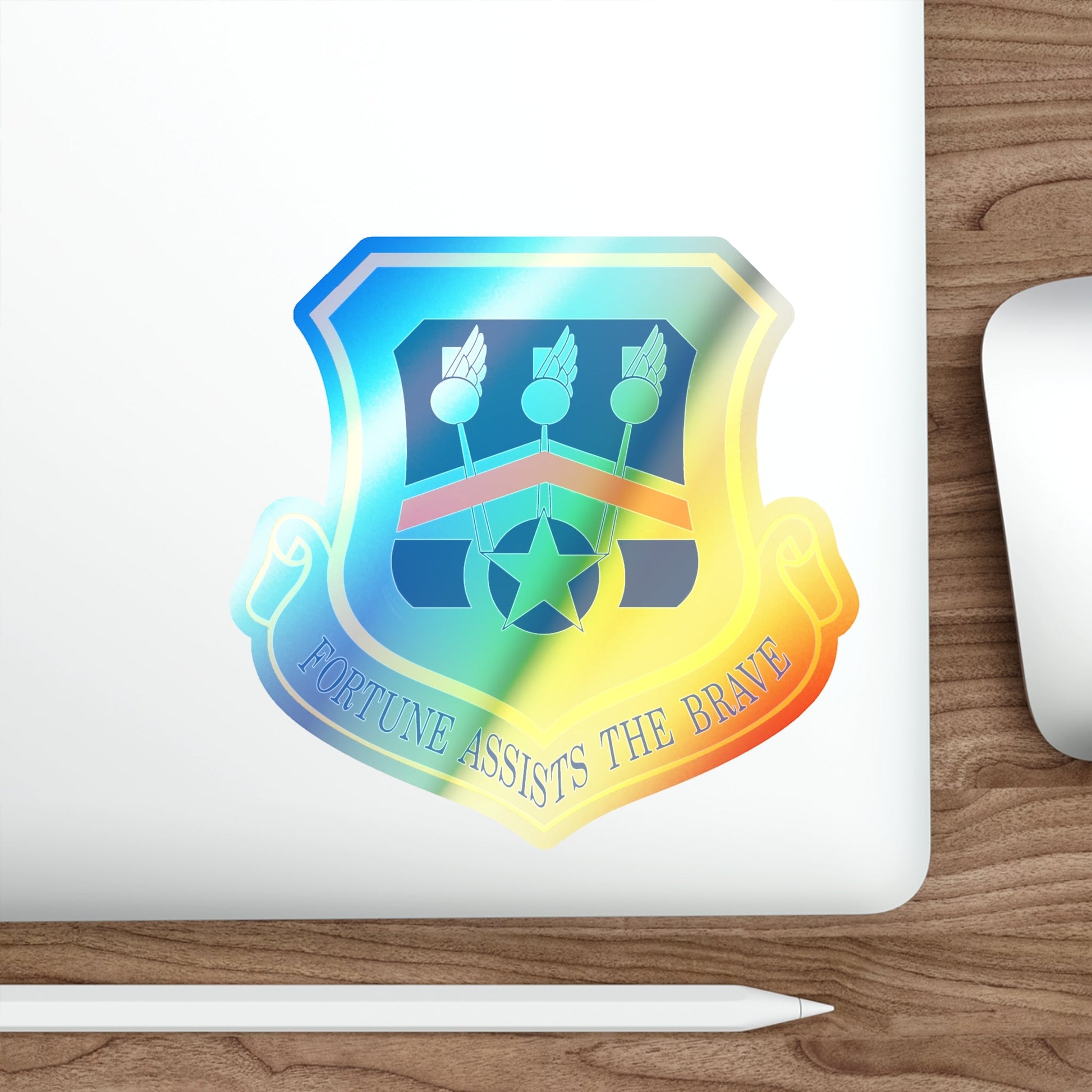 123d Airlift Wing (U.S. Air Force) Holographic STICKER Die-Cut Vinyl Decal-The Sticker Space