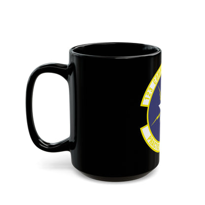 123d Communications Squadron (U.S. Air Force) Black Coffee Mug-The Sticker Space