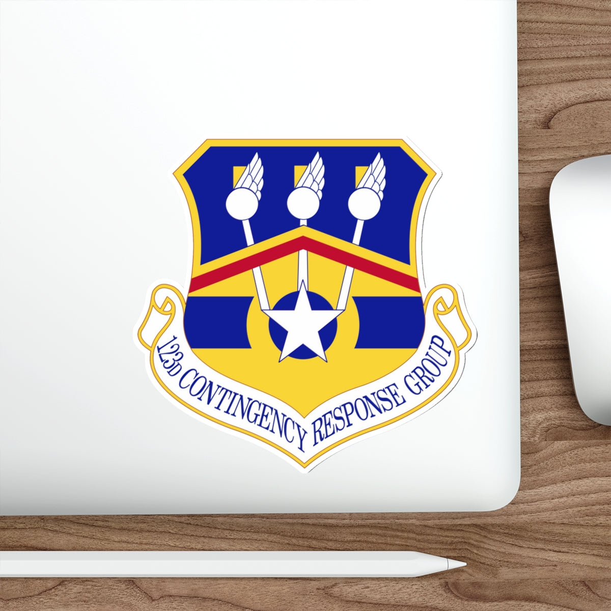 123d Contingency Response Group (U.S. Air Force) STICKER Vinyl Die-Cut Decal-The Sticker Space