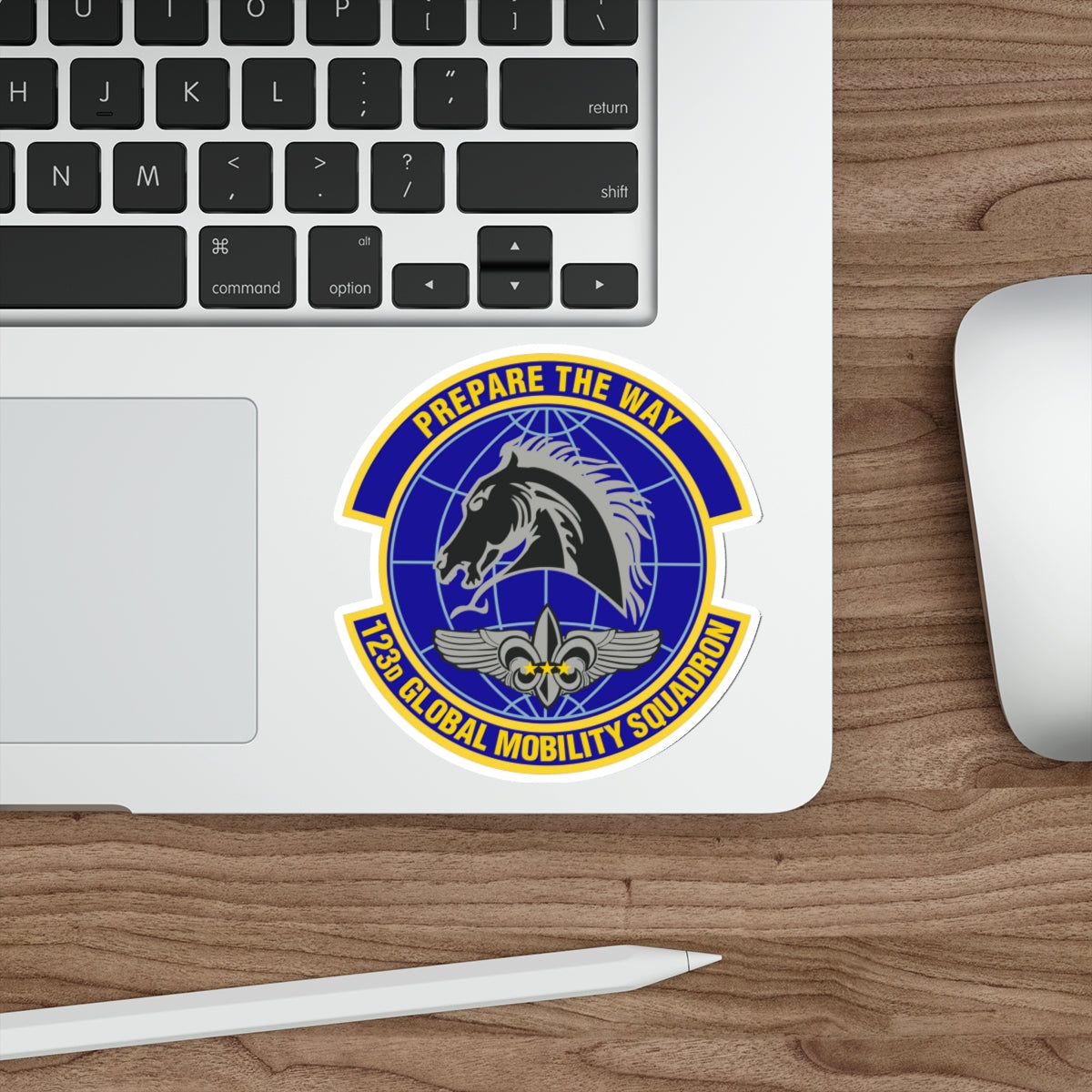 123d Global Mobility Squadron (U.S. Air Force) STICKER Vinyl Die-Cut Decal-The Sticker Space