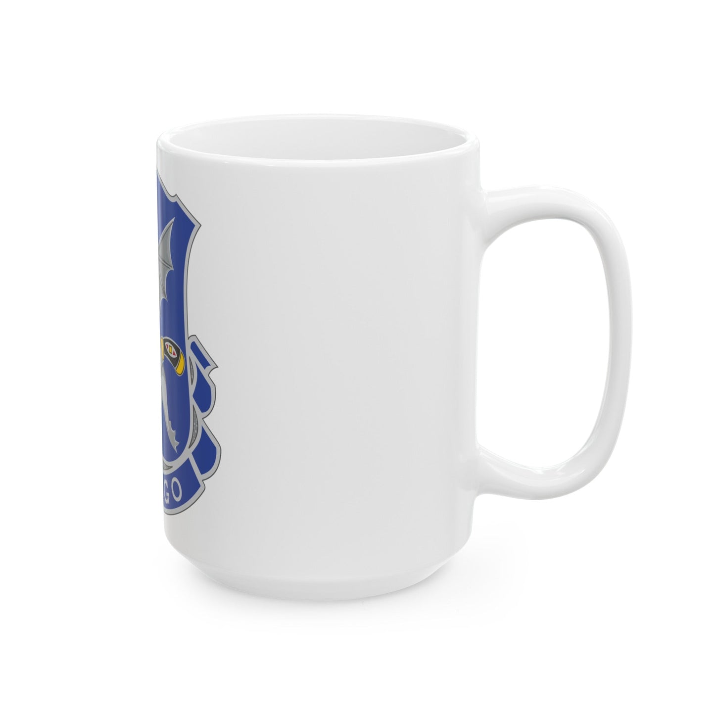 123rd Infantry Regiment (U.S. Army) White Coffee Mug-The Sticker Space