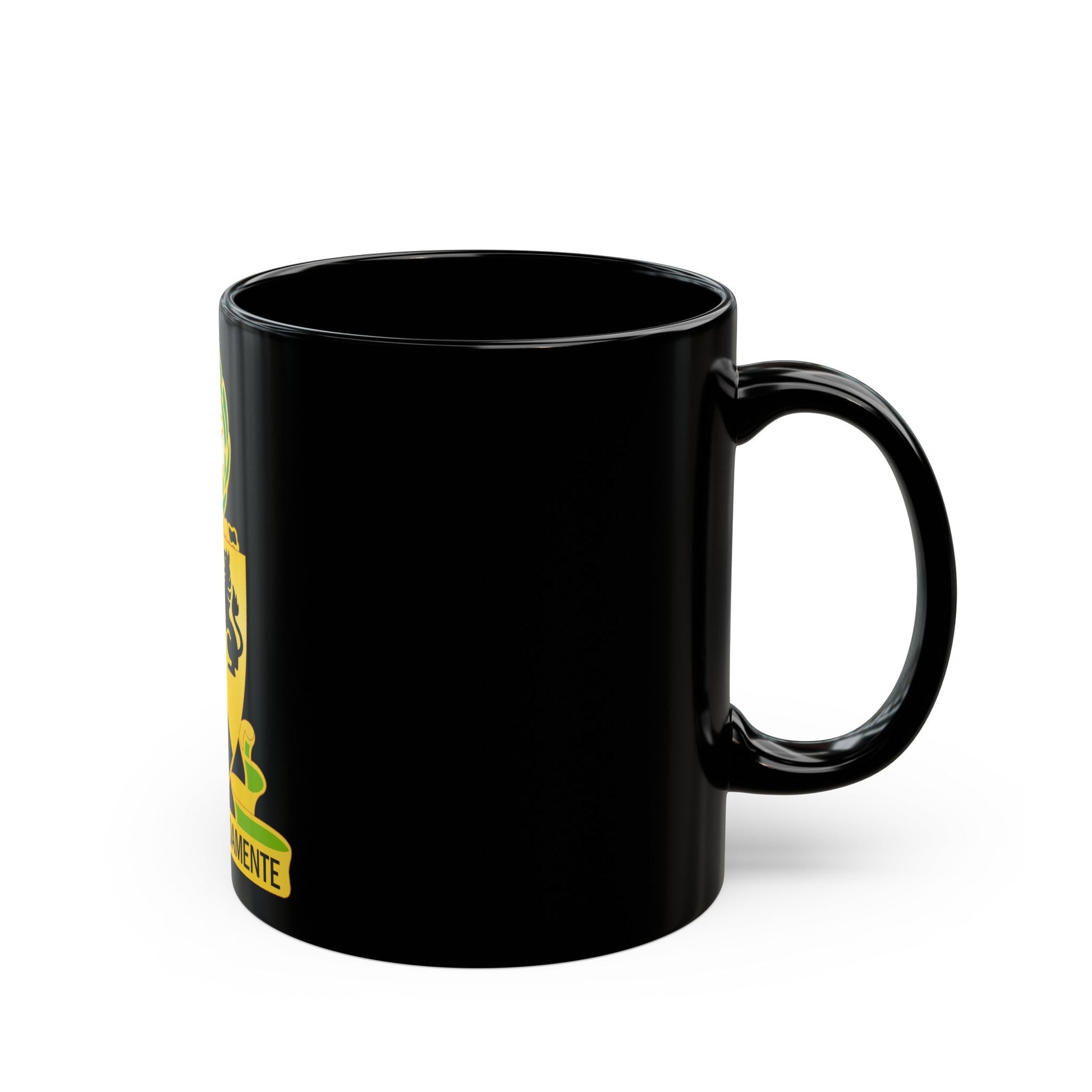 124 Cavalry Regiment (U.S. Army) Black Coffee Mug-The Sticker Space