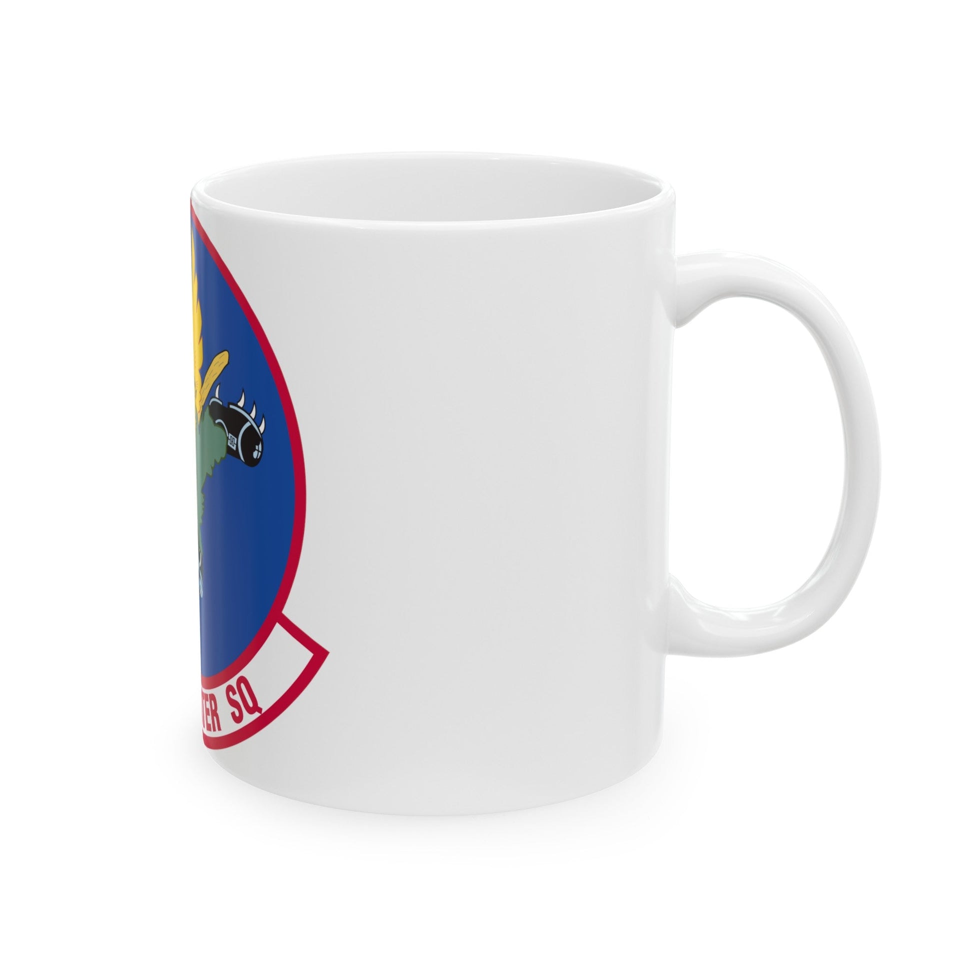 124 Fighter Squadron (U.S. Air Force) White Coffee Mug-The Sticker Space