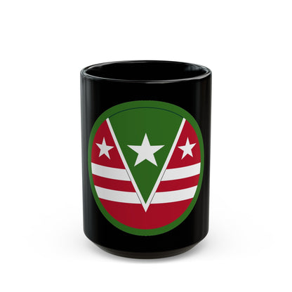 124 Regional Support Command (U.S. Army) Black Coffee Mug-15oz-The Sticker Space