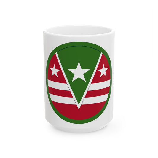 124 Regional Support Command (U.S. Army) White Coffee Mug-15oz-The Sticker Space
