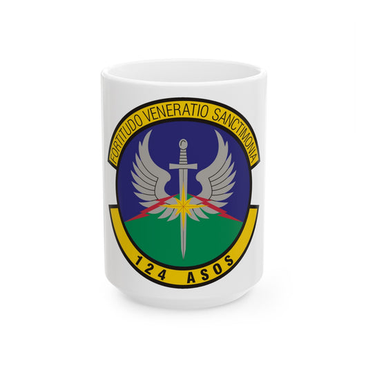 124th Air Support Operations Squadron (U.S. Air Force) White Coffee Mug-15oz-The Sticker Space