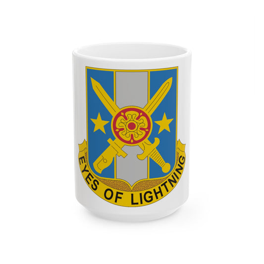 125 Military Intelligence Battalion (U.S. Army) White Coffee Mug-15oz-The Sticker Space