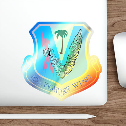125th Fighter Wing (U.S. Air Force) Holographic STICKER Die-Cut Vinyl Decal-The Sticker Space