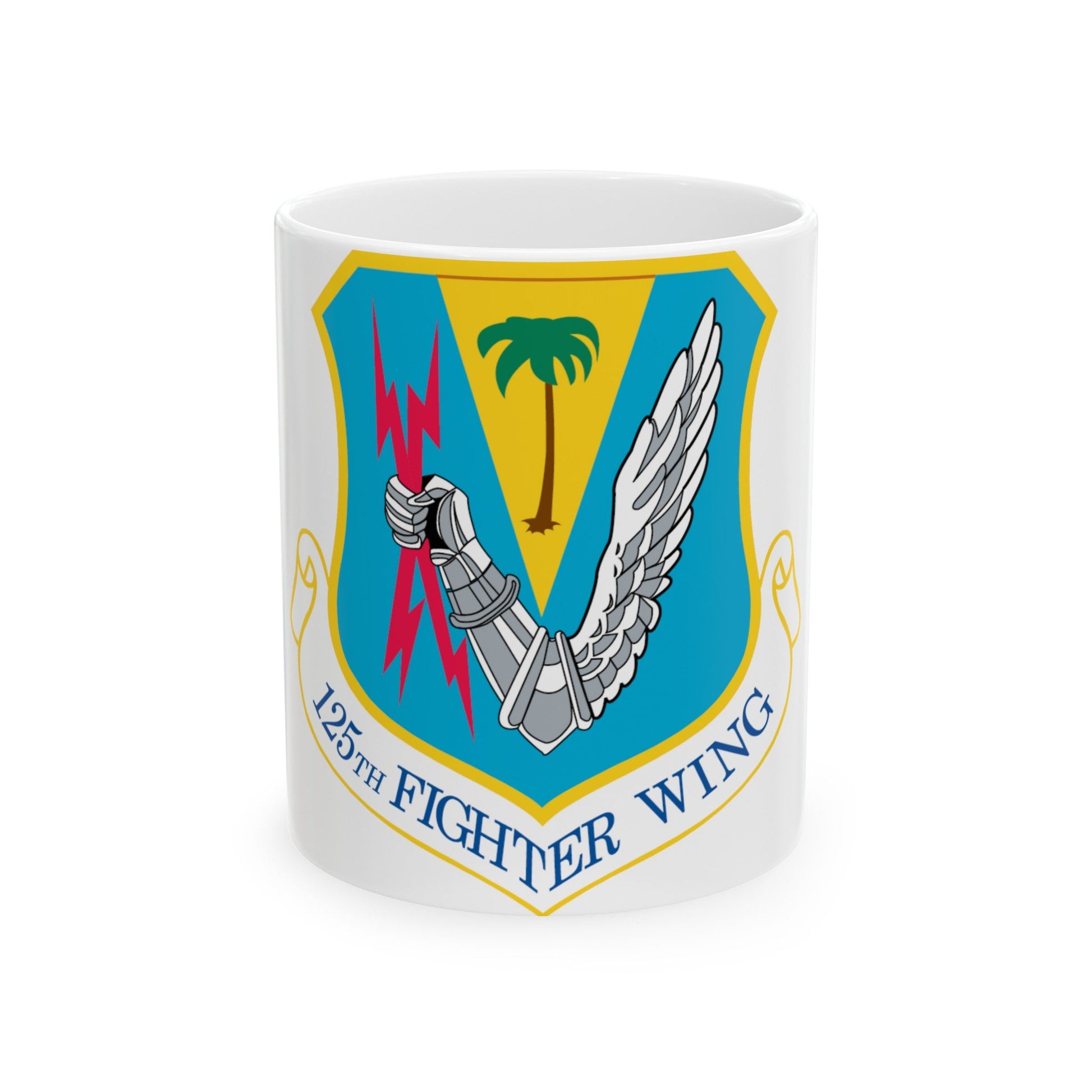 125th Fighter Wing (U.S. Air Force) White Coffee Mug-11oz-The Sticker Space