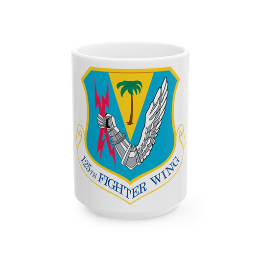 125th Fighter Wing (U.S. Air Force) White Coffee Mug