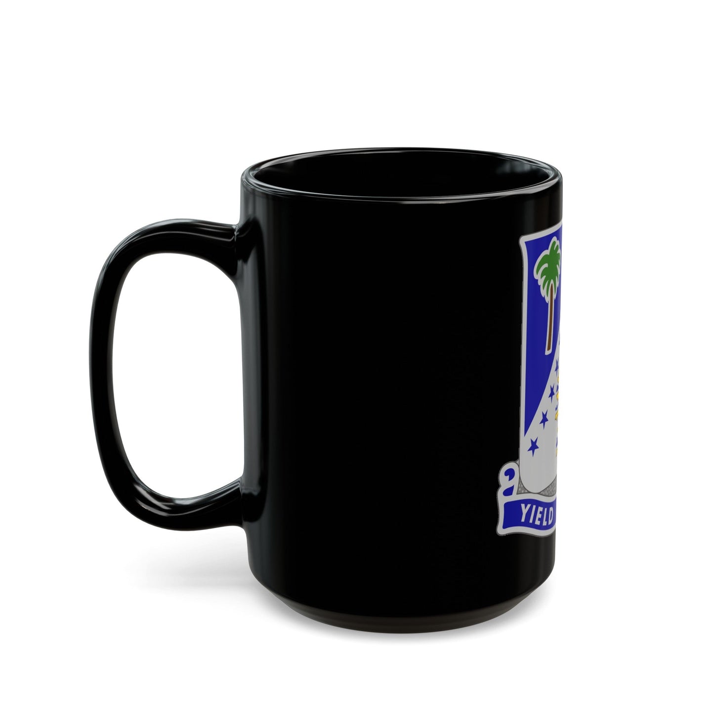 125th Infantry Regiment (U.S. Army) Black Coffee Mug-The Sticker Space
