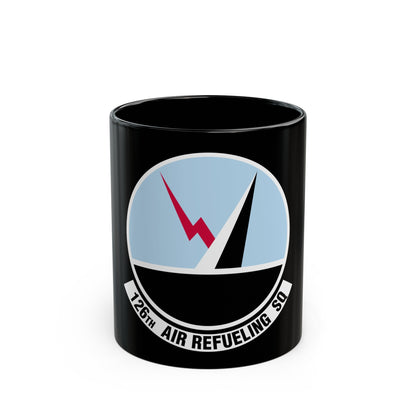 126 Air Refueling Squadron (U.S. Air Force) Black Coffee Mug-11oz-The Sticker Space