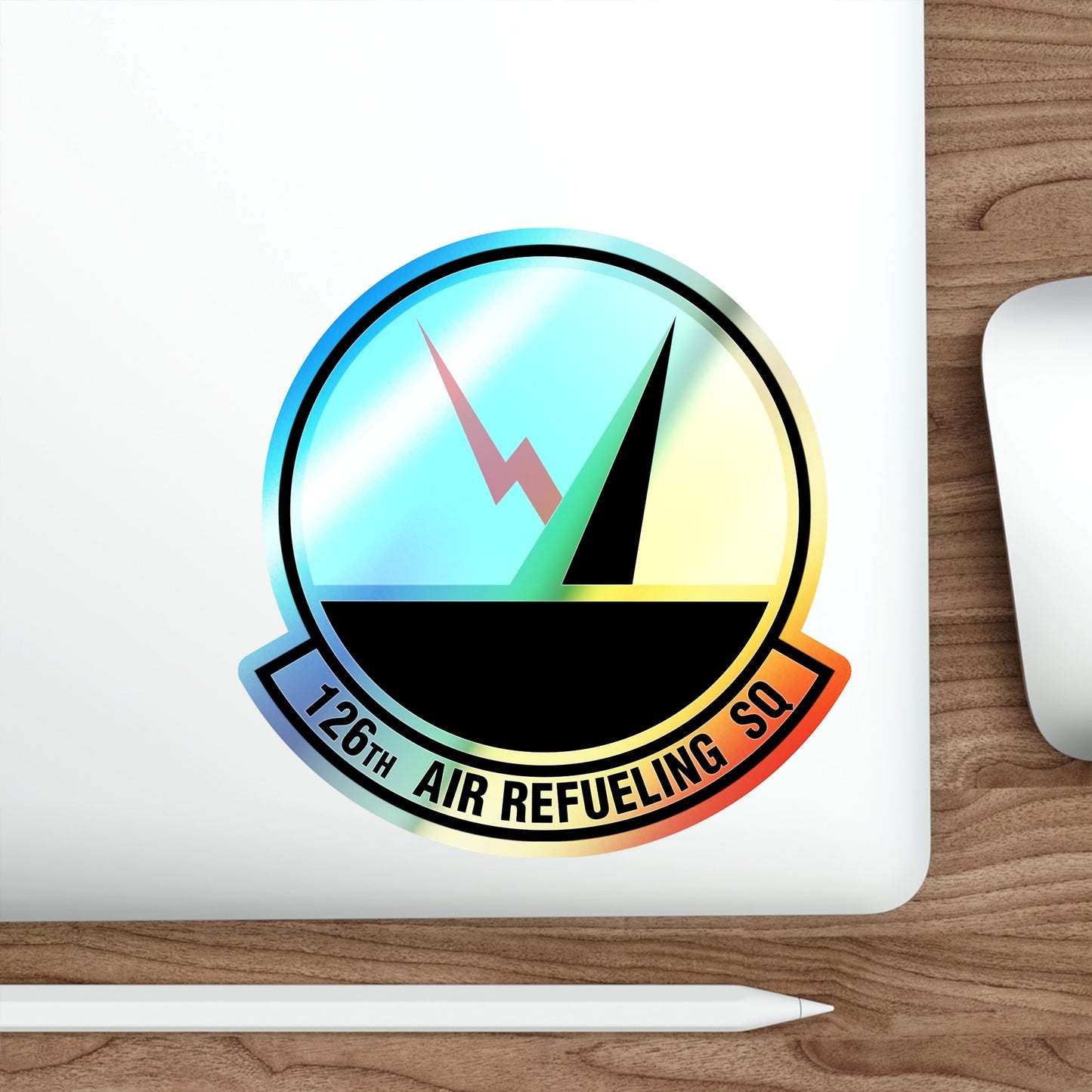 126 Air Refueling Squadron (U.S. Air Force) Holographic STICKER Die-Cut Vinyl Decal-The Sticker Space