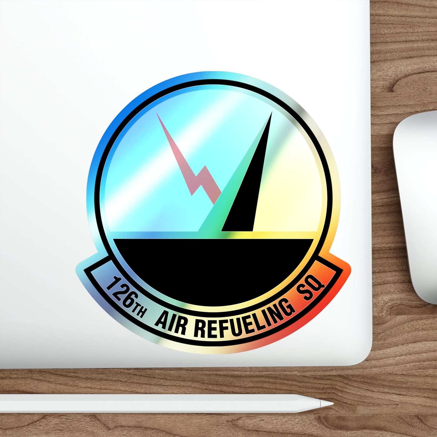 126 Air Refueling Squadron (U.S. Air Force) Holographic STICKER Die-Cut Vinyl Decal-The Sticker Space