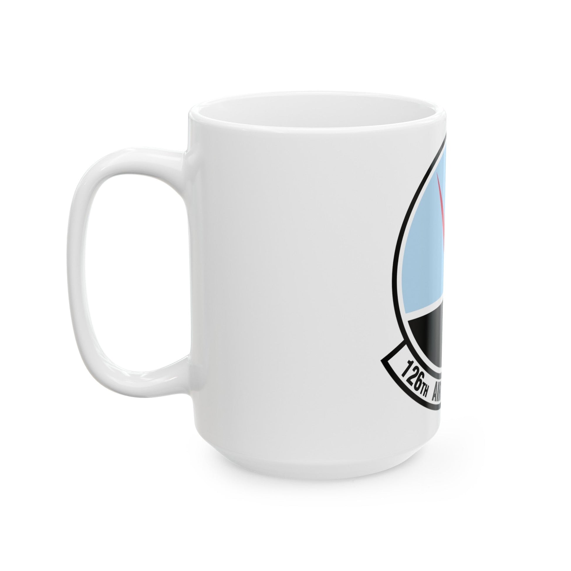 126 Air Refueling Squadron (U.S. Air Force) White Coffee Mug-The Sticker Space