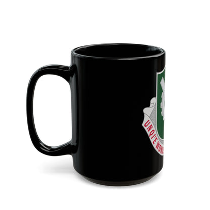 126 Maintenance Battalion (U.S. Army) Black Coffee Mug-The Sticker Space