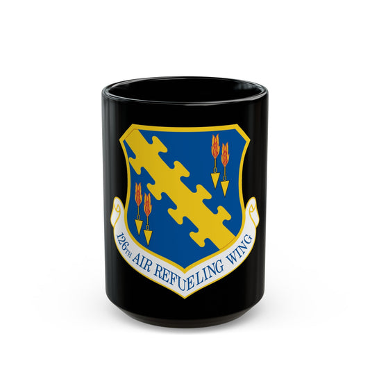 126th Air Refueling Wing (U.S. Air Force) Black Coffee Mug
