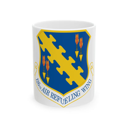 126th Air Refueling Wing (U.S. Air Force) White Coffee Mug-11oz-The Sticker Space