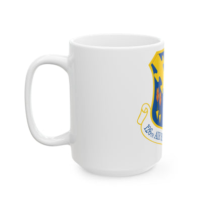 126th Air Refueling Wing (U.S. Air Force) White Coffee Mug-The Sticker Space