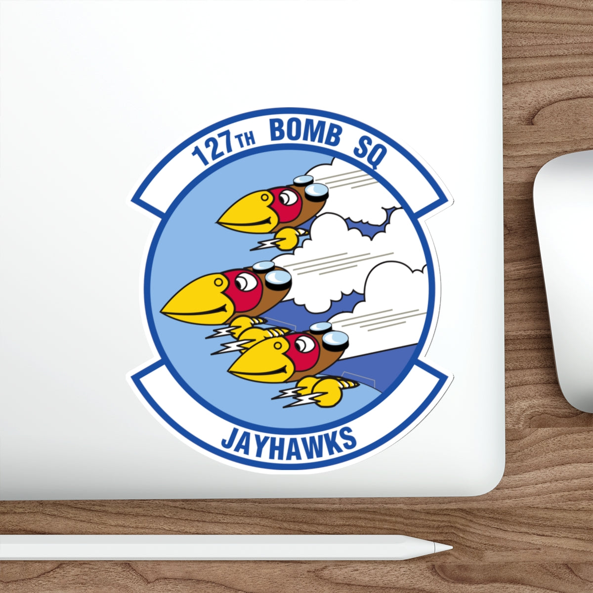 127 Bomber Squadron (U.S. Air Force) STICKER Vinyl Die-Cut Decal-The Sticker Space