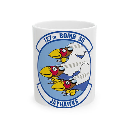 127 Bomber Squadron (U.S. Air Force) White Coffee Mug-11oz-The Sticker Space