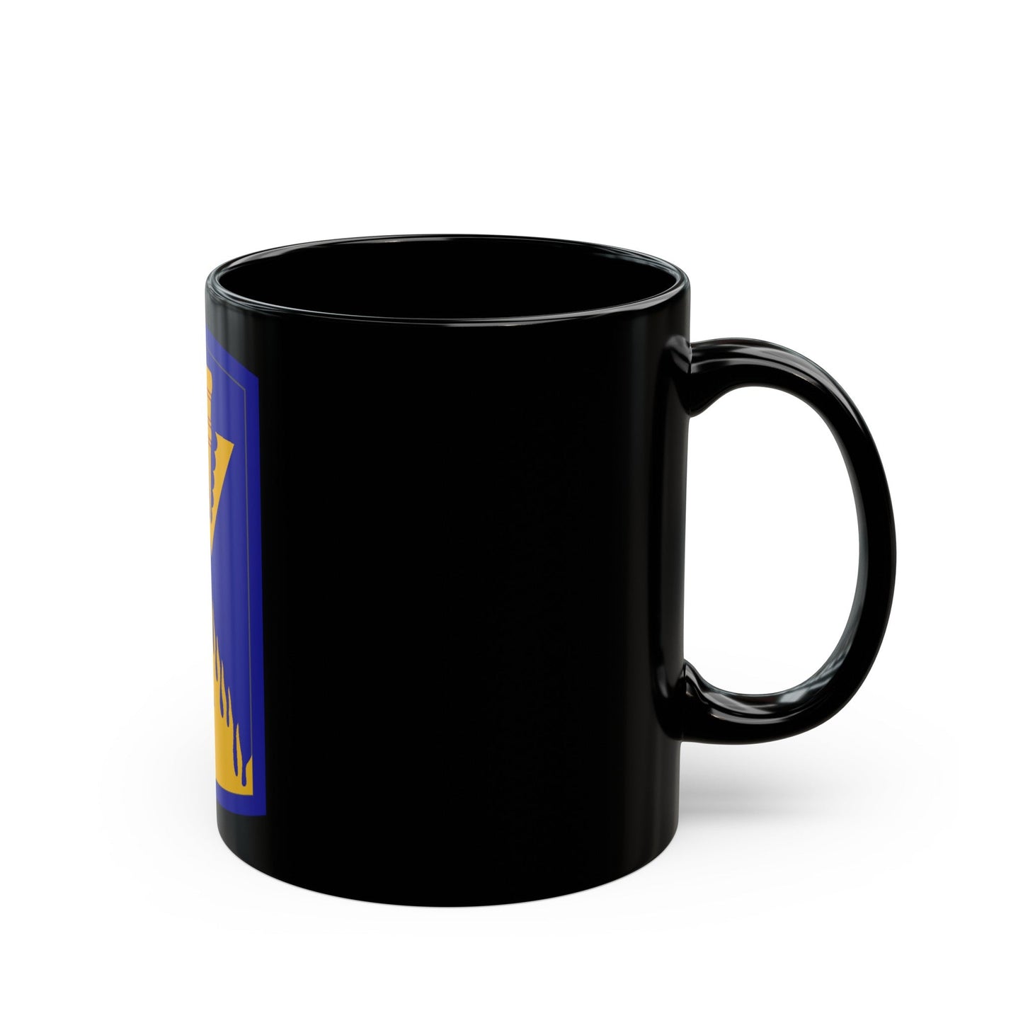 128 Aviation Brigade (U.S. Army) Black Coffee Mug-The Sticker Space