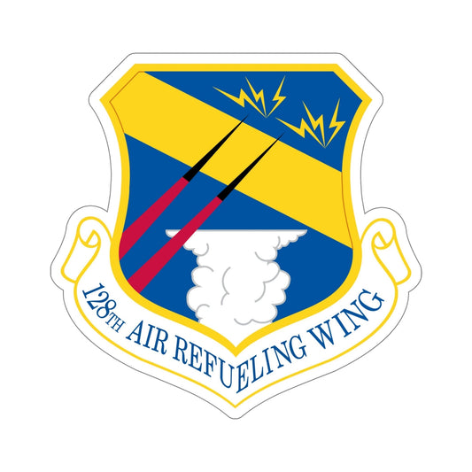 128th Air Refueling Wing (U.S. Air Force) STICKER Vinyl Die-Cut Decal-6 Inch-The Sticker Space