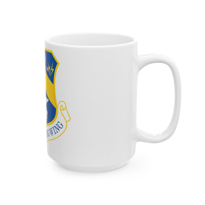 128th Air Refueling Wing (U.S. Air Force) White Coffee Mug-The Sticker Space