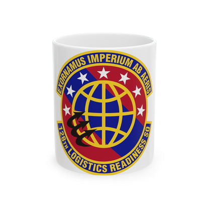 128th Logistics Readiness Squadron (U.S. Air Force) White Coffee Mug-11oz-The Sticker Space