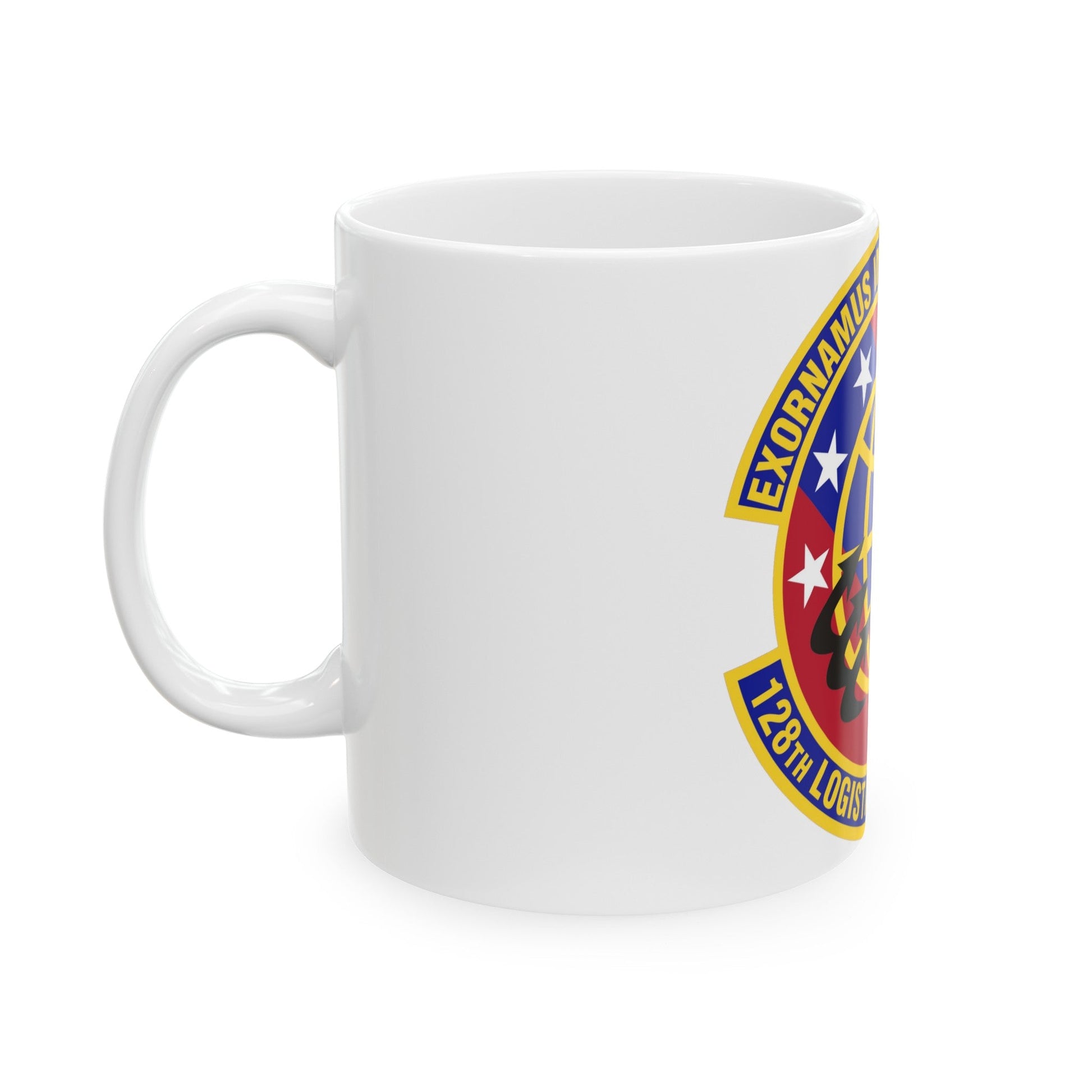 128th Logistics Readiness Squadron (U.S. Air Force) White Coffee Mug-The Sticker Space