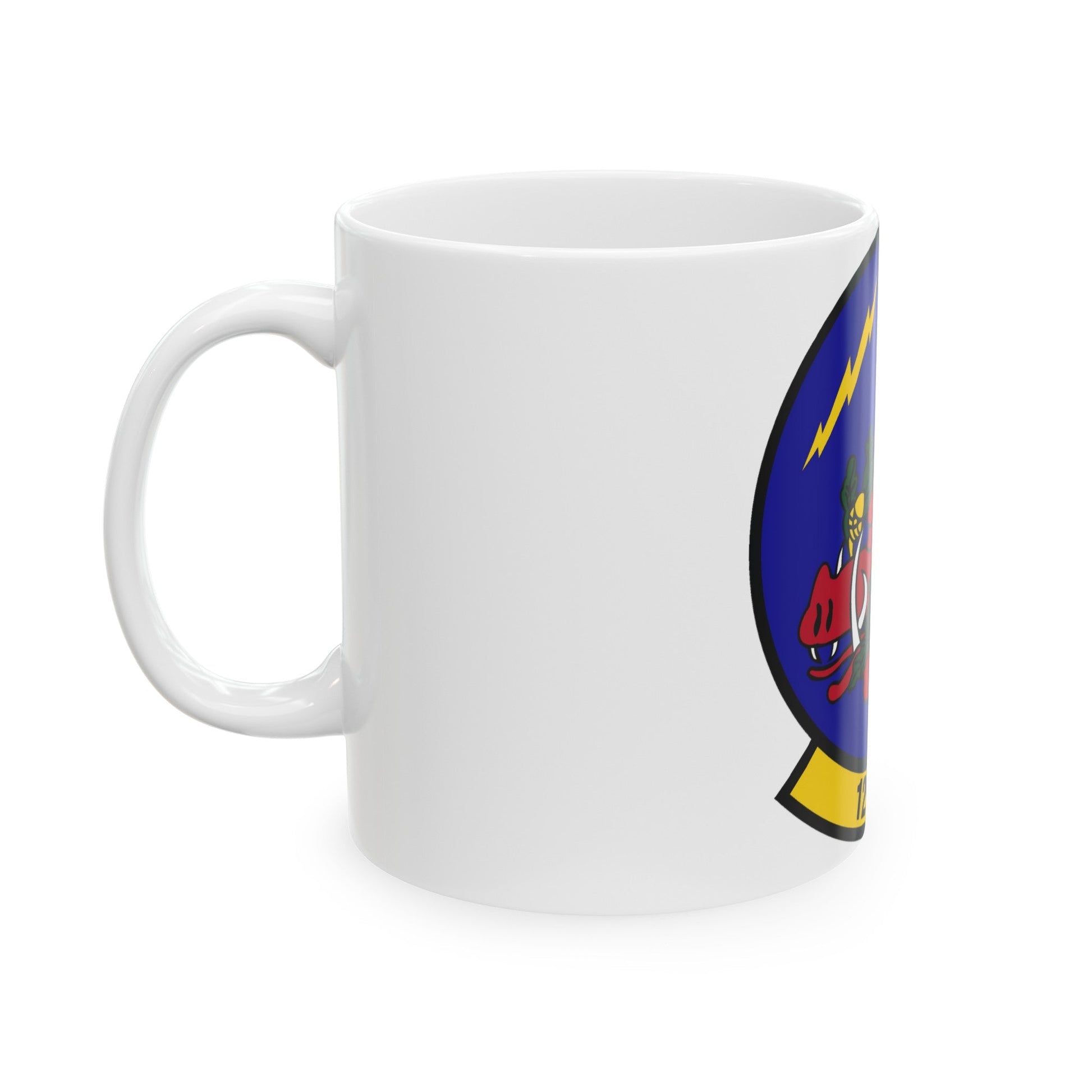 129th Combat Training Squadron (U.S. Air Force) White Coffee Mug-The Sticker Space