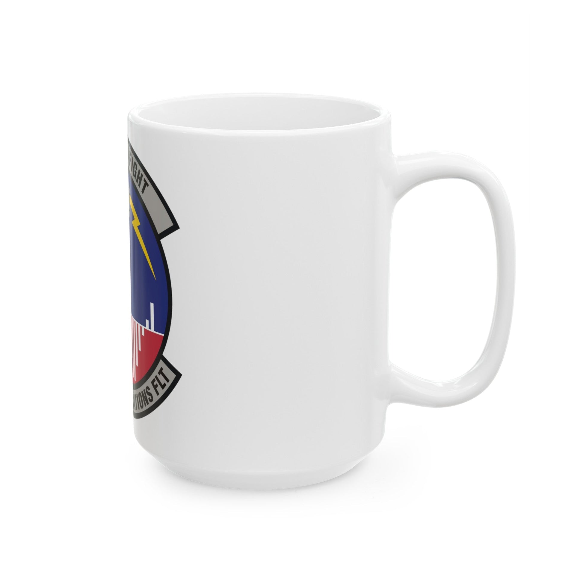 129th Communications Flight (U.S. Air Force) White Coffee Mug-The Sticker Space