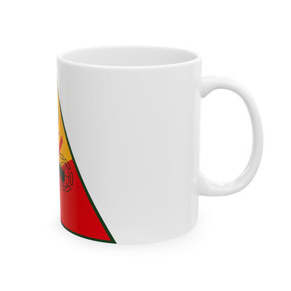 12th Armored Division (U.S. Army) White Coffee Mug-The Sticker Space