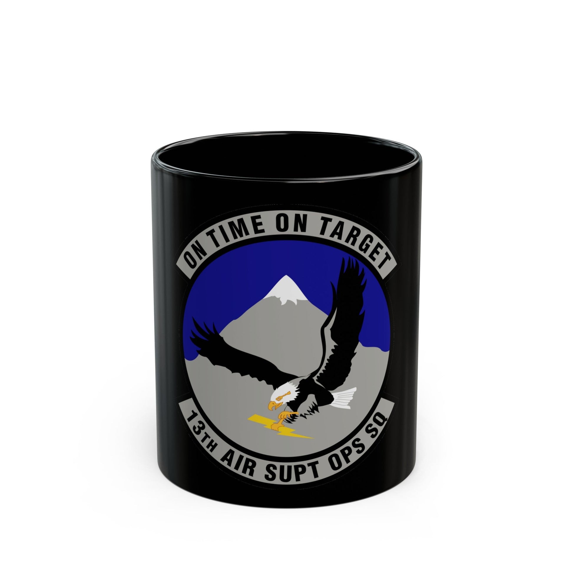 13 Air Support Operations Squadron ACC (U.S. Air Force) Black Coffee Mug-11oz-The Sticker Space