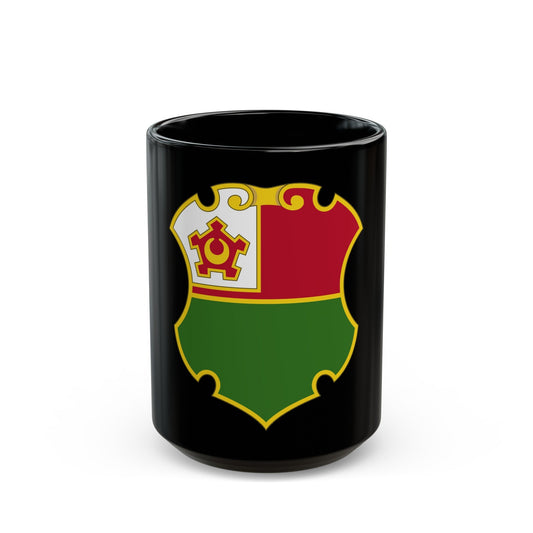 13 Engineer Battalion (U.S. Army) Black Coffee Mug-15oz-The Sticker Space