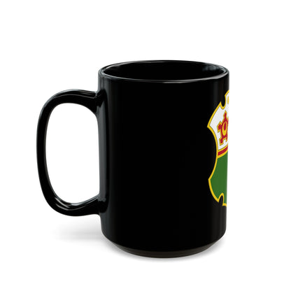 13 Engineer Battalion (U.S. Army) Black Coffee Mug-The Sticker Space