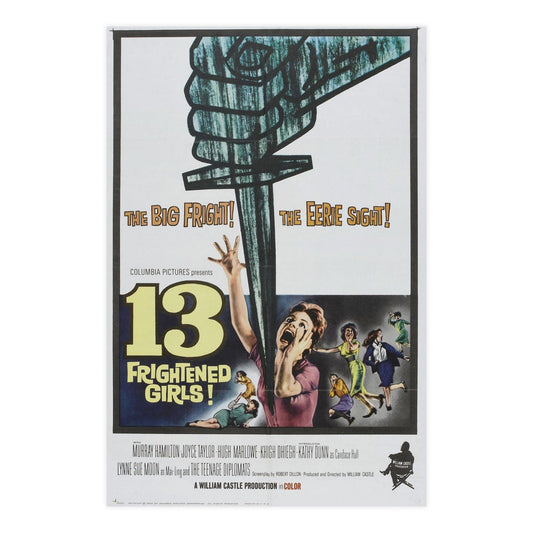 13 FRIGHTENED GIRLS 1963 - Paper Movie Poster-24″ x 36″ (Vertical)-The Sticker Space