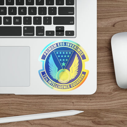 13 Intelligence Squadron ACC (U.S. Air Force) Holographic STICKER Die-Cut Vinyl Decal-The Sticker Space
