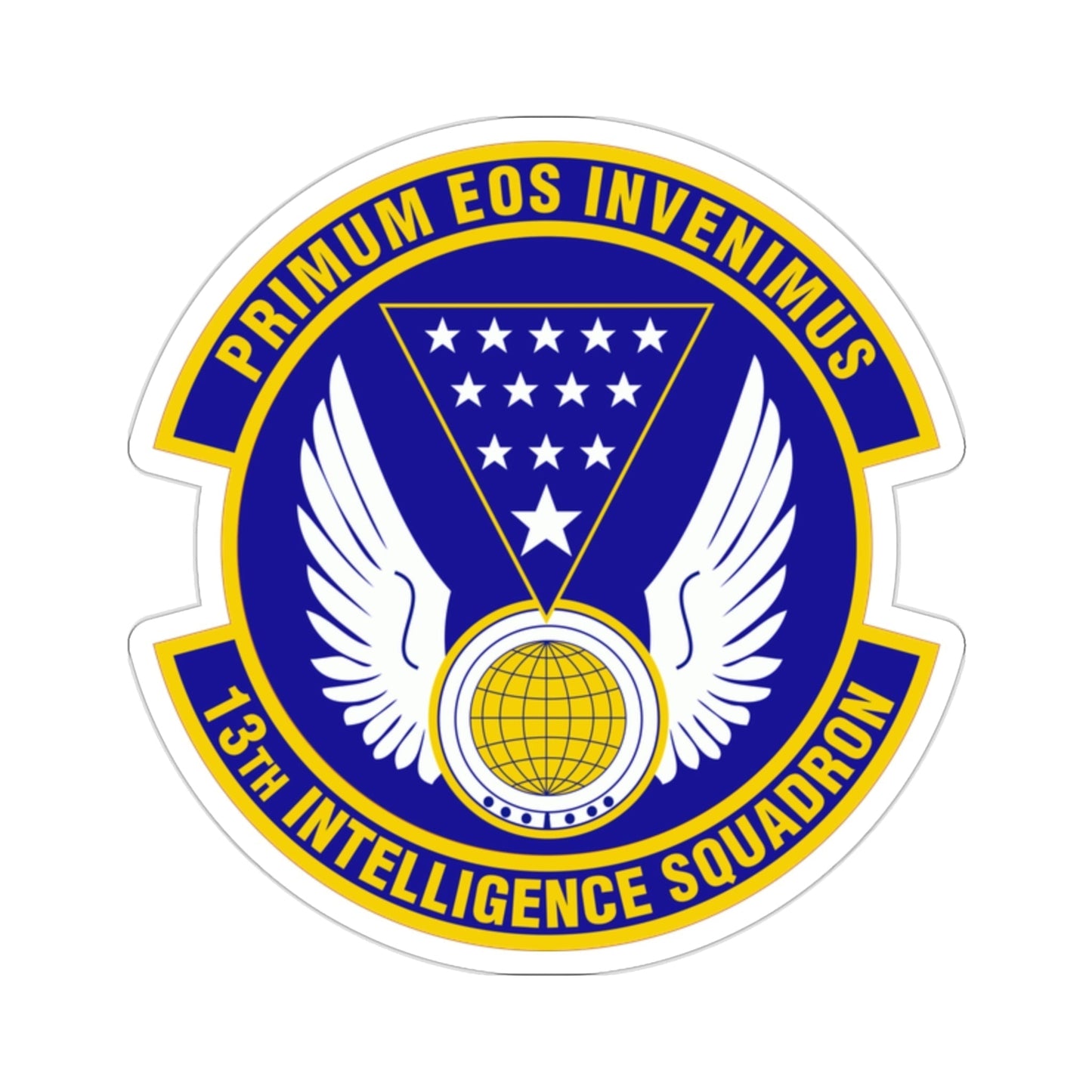 13 Intelligence Squadron ACC (U.S. Air Force) STICKER Vinyl Die-Cut Decal-2 Inch-The Sticker Space