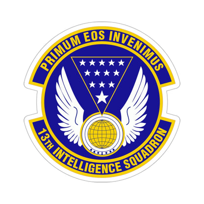 13 Intelligence Squadron ACC (U.S. Air Force) STICKER Vinyl Die-Cut Decal-3 Inch-The Sticker Space