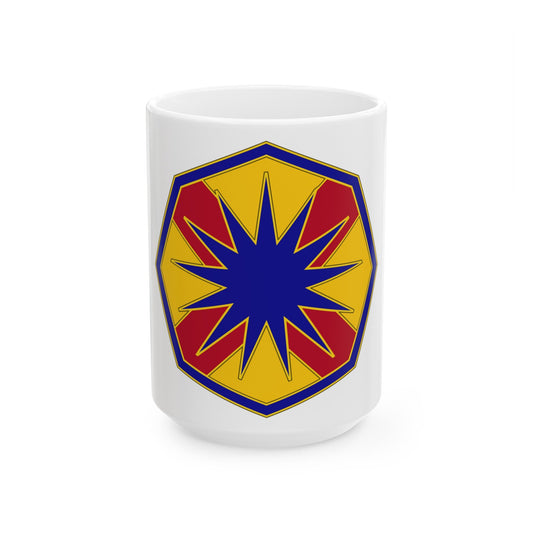 13 Sustainment Command (U.S. Army) White Coffee Mug-15oz-The Sticker Space