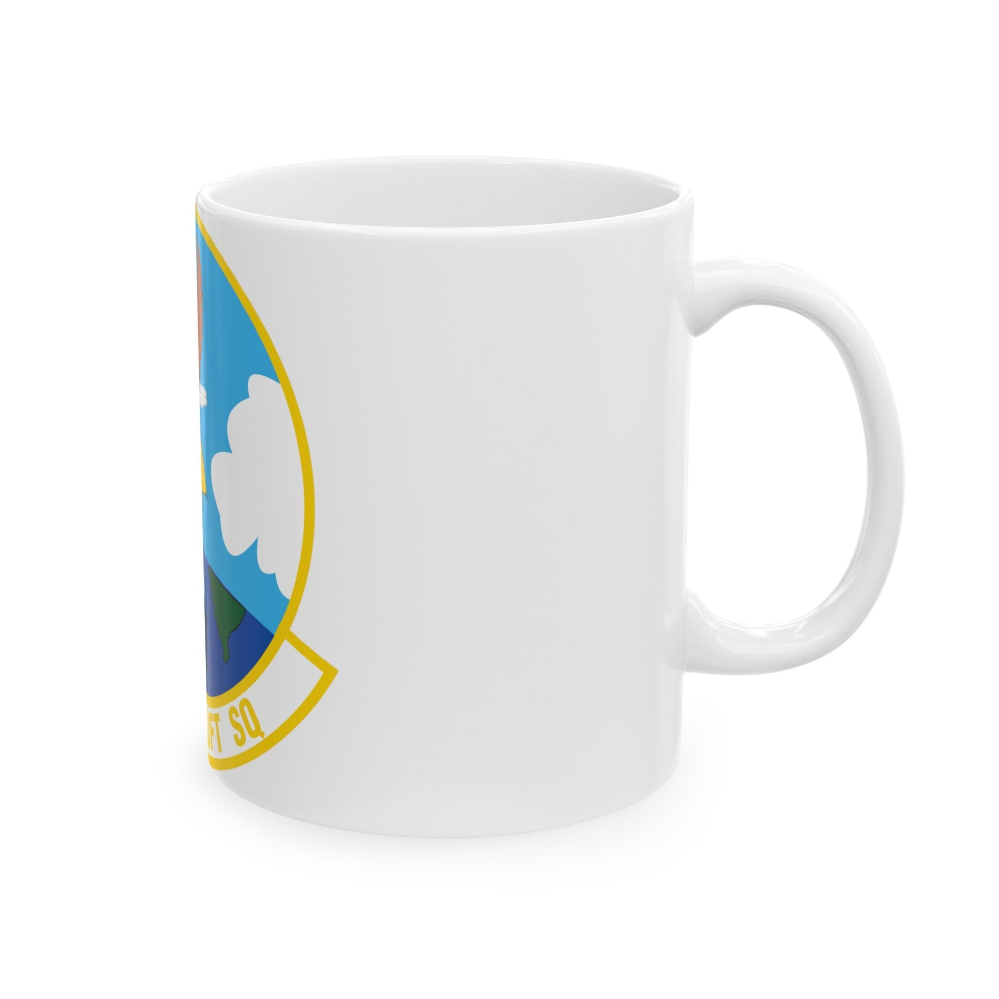 130 Airlift Squadron (U.S. Air Force) White Coffee Mug-The Sticker Space