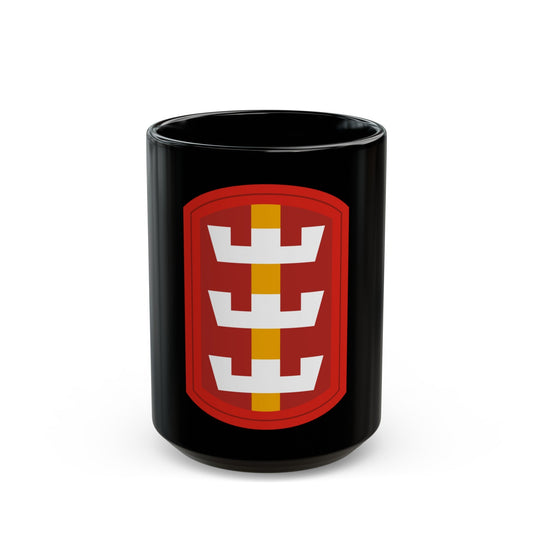 130th Engineer Brigade (U.S. Army) Black Coffee Mug