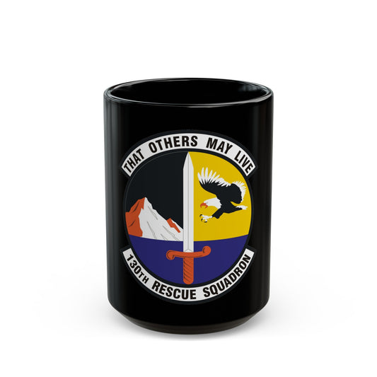 130th Rescue Squadron (U.S. Air Force) Black Coffee Mug