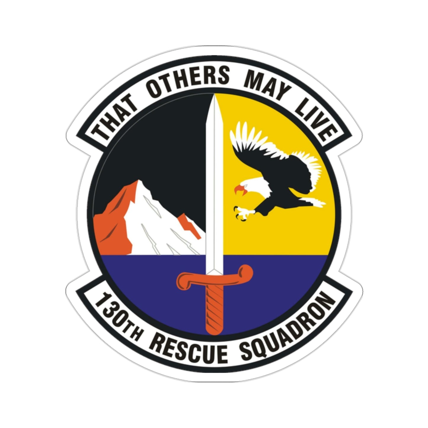 130th Rescue Squadron (U.S. Air Force) STICKER Vinyl Die-Cut Decal-2 Inch-The Sticker Space